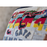 Germany Hand-Embroidered Pillow from Quirks!