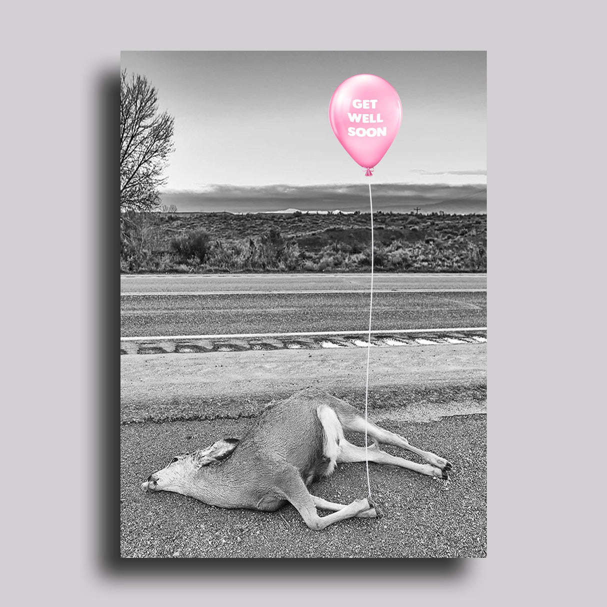 Get Well Soon Greeting Card Sympathy from Carver Junk Company