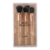 Gold Flakes 3 piece Brush Set from Prolux Cosmetics