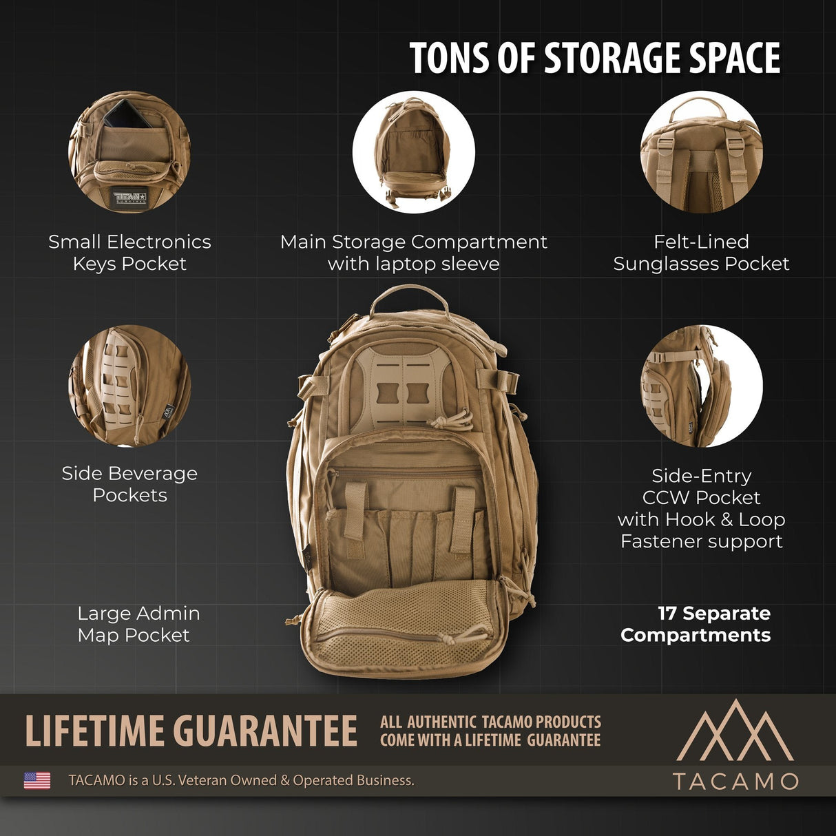 GH35 35L 24-Hour Tactical Backpack from TITAN Survival