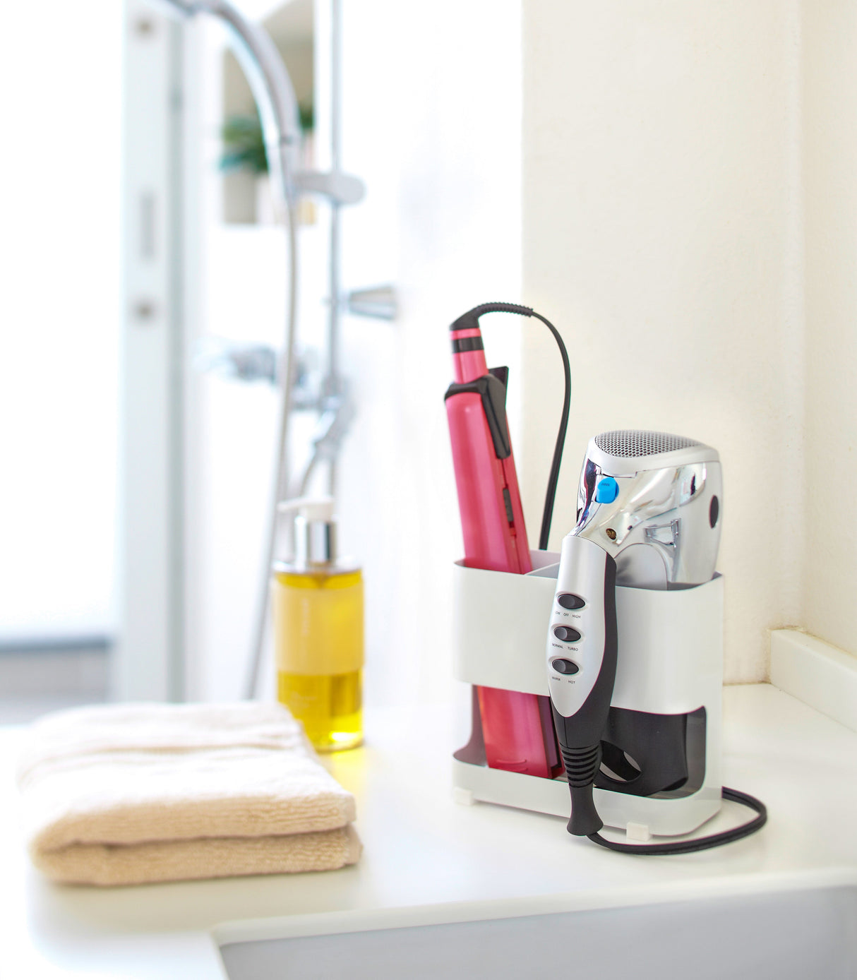 Haircare Appliance Holder - Steel from Yamazaki Home