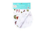 Gift Set: California Girl Muslin Swaddle Blanket and Burp Cloth/Bib Combo from Little Hometown