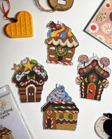 Gingerbread Houses 127CS Counted Cross-Stitch Kit From Wizardi