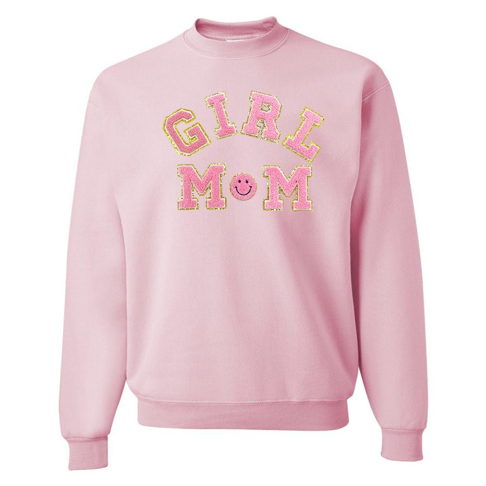 Girl Mom Letter Patch Sweatshirt from United Monograms
