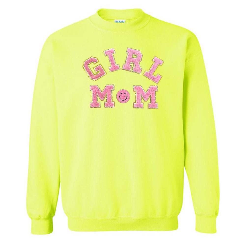 Girl Mom Letter Patch Sweatshirt from United Monograms