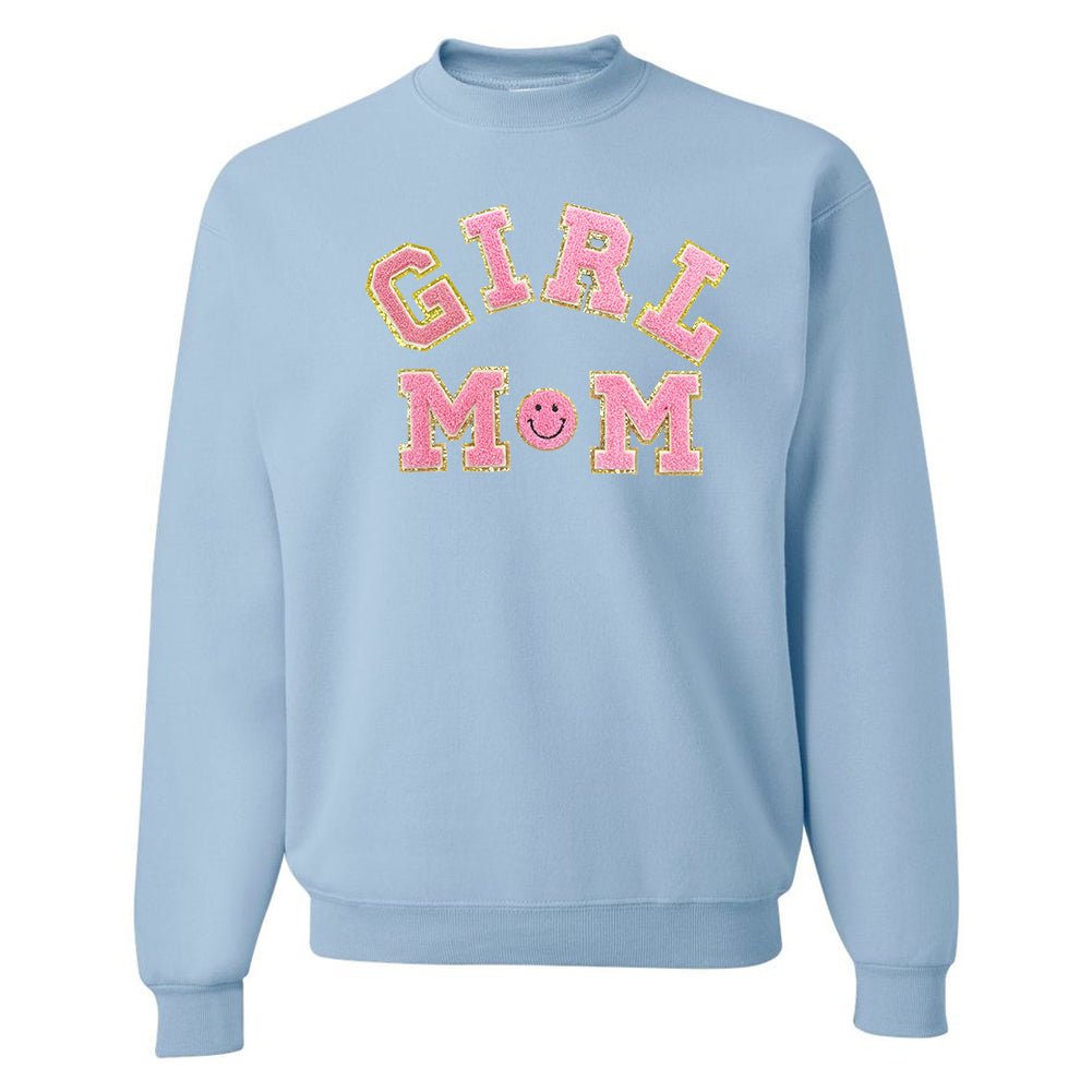 Girl Mom Letter Patch Sweatshirt from United Monograms