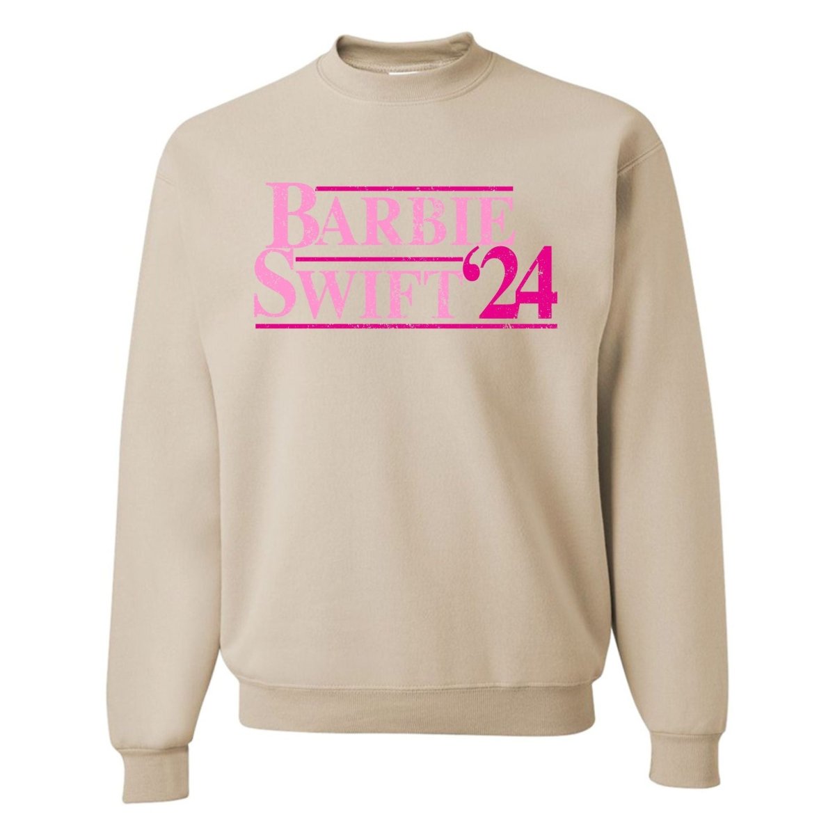 'Girly Campaign '24' Crewneck Sweatshirt from United Monograms