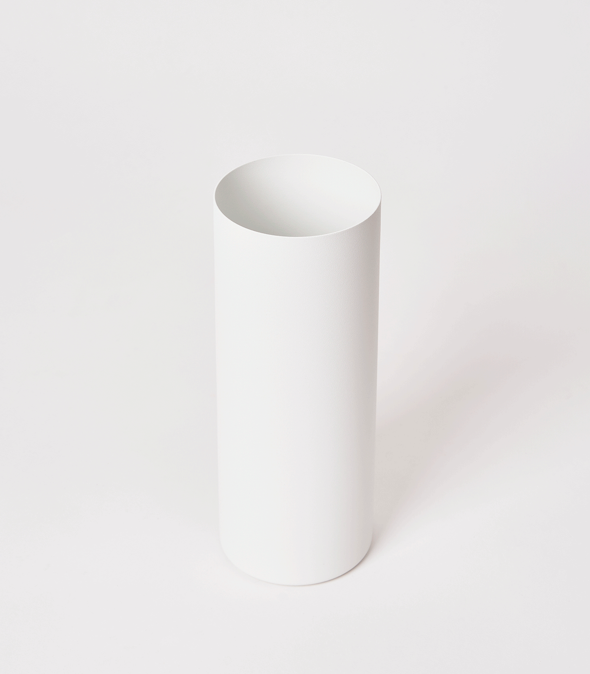 Round Tissue Case - Steel + Wood from Yamazaki Home