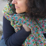 Gleeful Hummingbirds Wrap Crochet Pattern from Darn Good Yarn