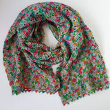 Gleeful Hummingbirds Wrap Crochet Pattern from Darn Good Yarn