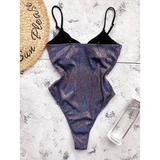 Glitter One-piece Swimsuits from Kawaii Stop