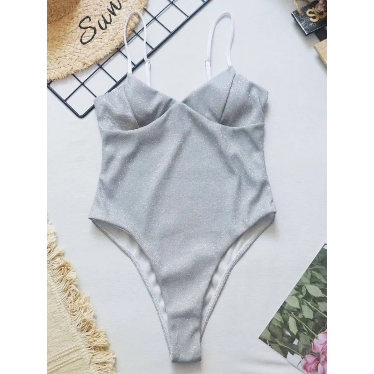 Glitter One-piece Swimsuits from Kawaii Stop
