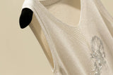 Glitter Print Tank Top From Kawaii Stop