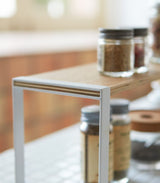 Single-Tier Riser - Steel + Wood from Yamazaki Home