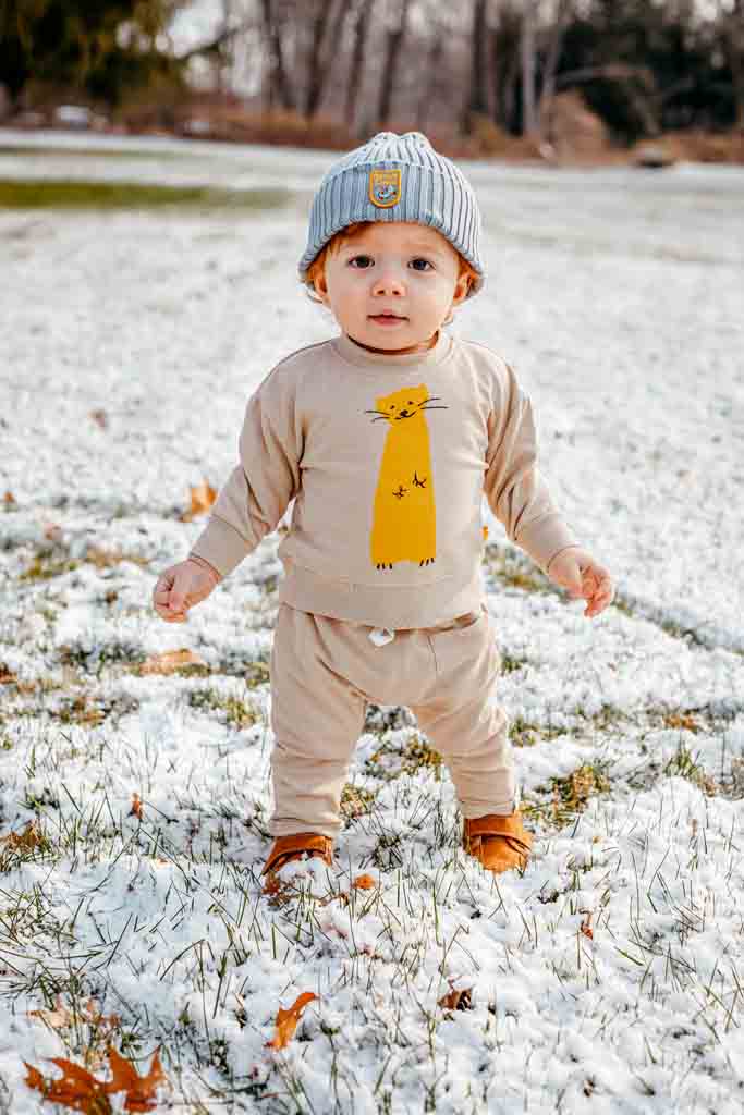 Baby Nature Lover Beanie Hat - Ash From Manymoons