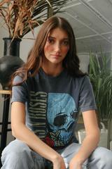 Guns N Roses Flower Skull Tee from People of Leisure