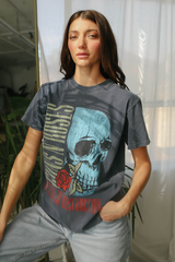 Guns N Roses Flower Skull Tee from People of Leisure