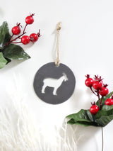 Goat Christmas Tree Ornament from Jubilee Trading Company