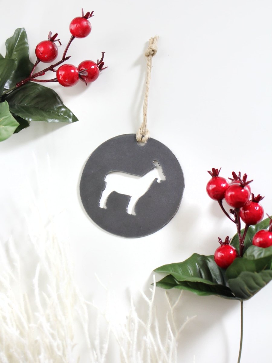Goat Christmas Tree Ornament from Jubilee Trading Company