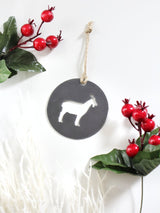 Goat Christmas Tree Ornament from Jubilee Trading Company