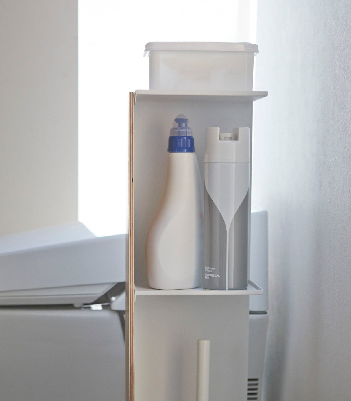 Bathroom Organizer - Steel + Wood from Yamazaki Home
