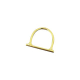 Minimal Bar Bombshell Ring from SLATE + SALT