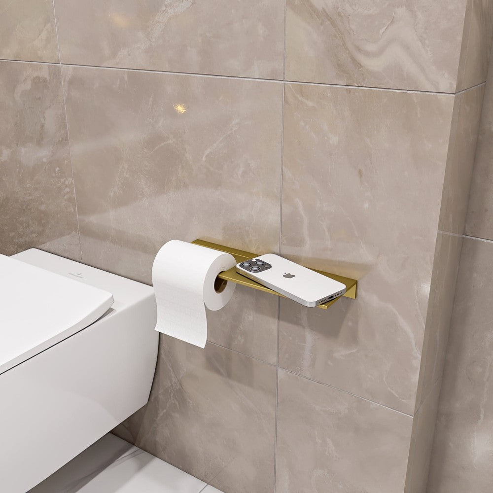 Multifunctional Bathroom Shelf With Toilet Paper Holder from VITAHOME DESIGN LLC