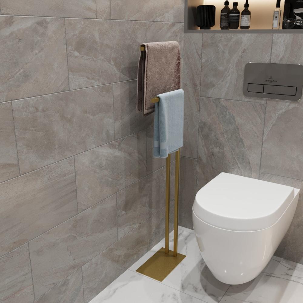 Free Standing Outdoor Swimming Pool Towel Holder from VITAHOME DESIGN LLC