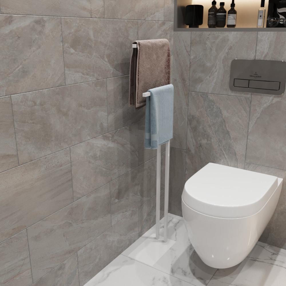 Free Standing Outdoor Swimming Pool Towel Holder from VITAHOME DESIGN LLC