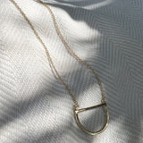 Half Moon Necklace from SLATE + SALT