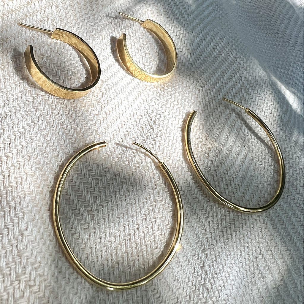 Chunky Bombshell Hoop Earrings from SLATE + SALT