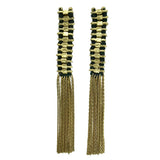Temple Tassel Earrings from SLATE + SALT