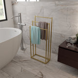 Free Standing 3-Tier Swimming Pool Towel Rack from VITAHOME DESIGN LLC