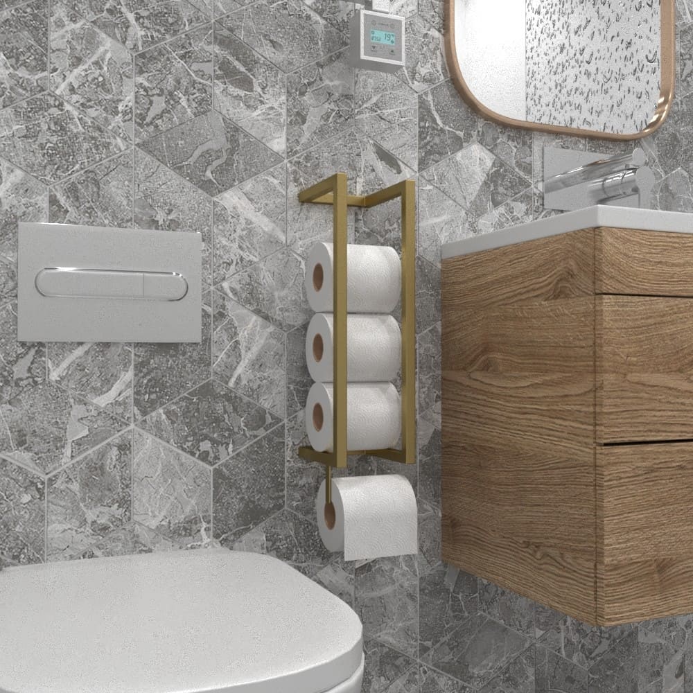 Wall Mounted Toilet Paper Holder from VITAHOME DESIGN LLC