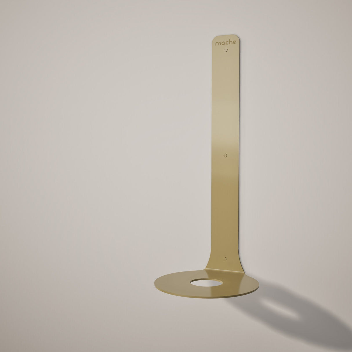 Yoke Yoga Block Wall Bracket | Gold from Mache