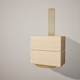 Yoke Yoga Block Wall Bracket | Gold from Mache