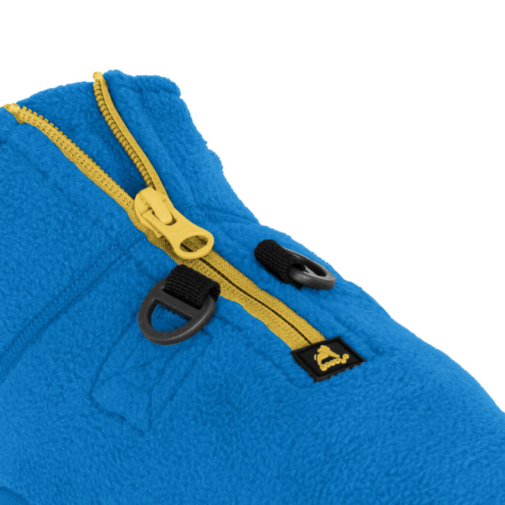 Half Zip Up Fleece Vest from Gooby