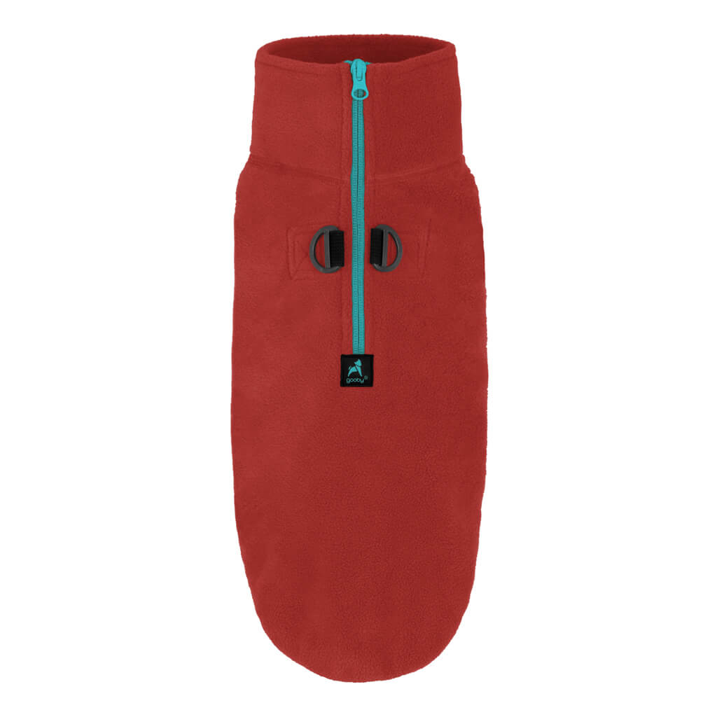 Half Zip Up Fleece Vest from Gooby