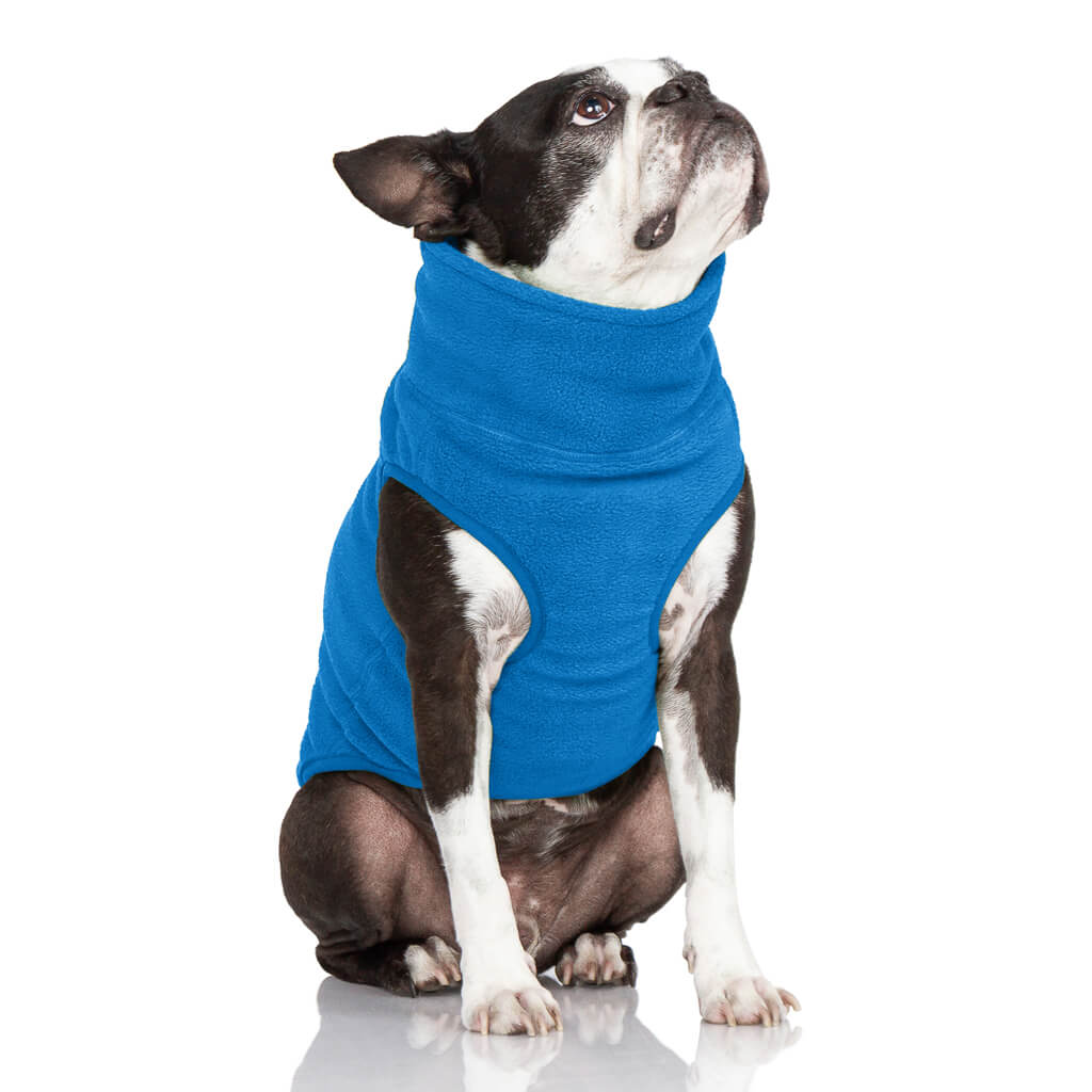Half Zip Up Fleece Vest from Gooby
