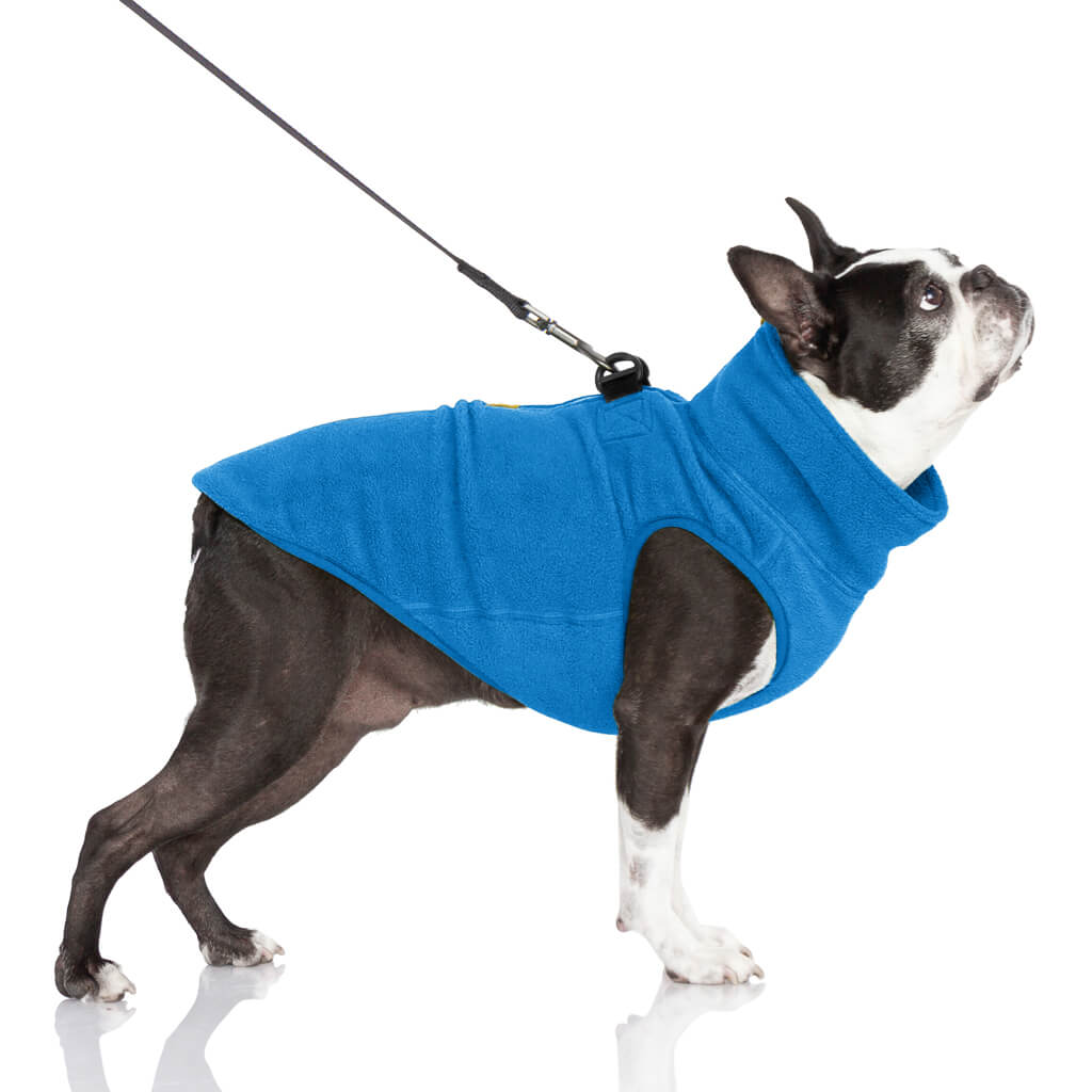 Half Zip Up Fleece Vest from Gooby