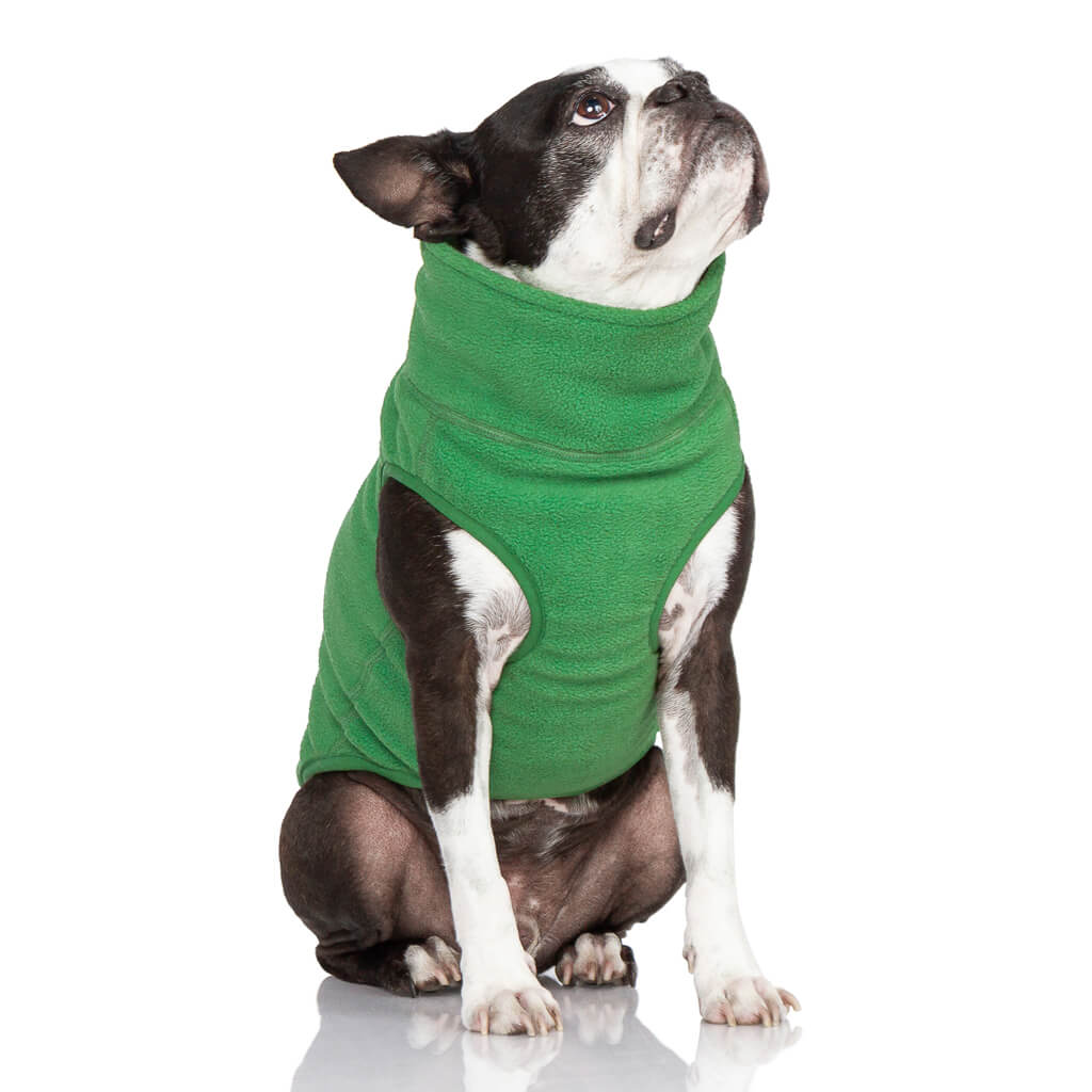 Half Zip Up Fleece Vest from Gooby