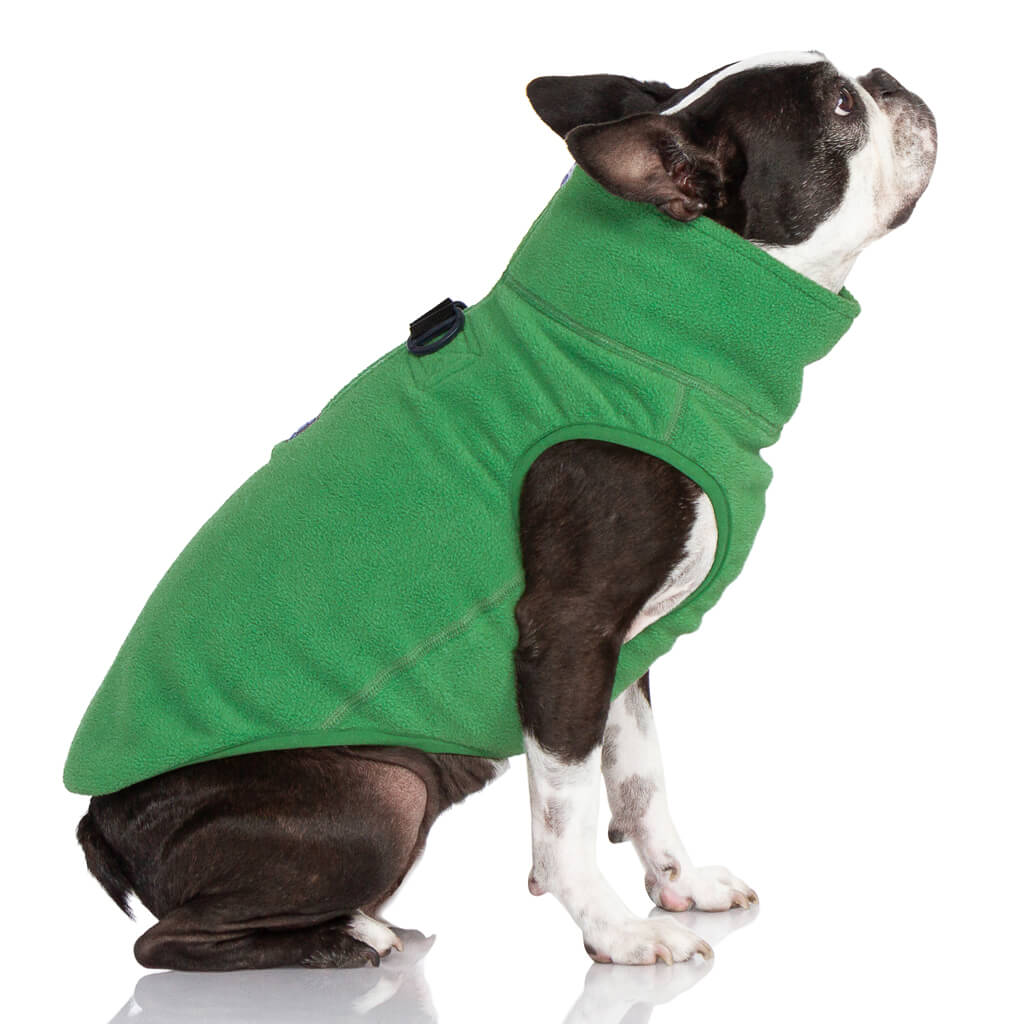 Half Zip Up Fleece Vest from Gooby