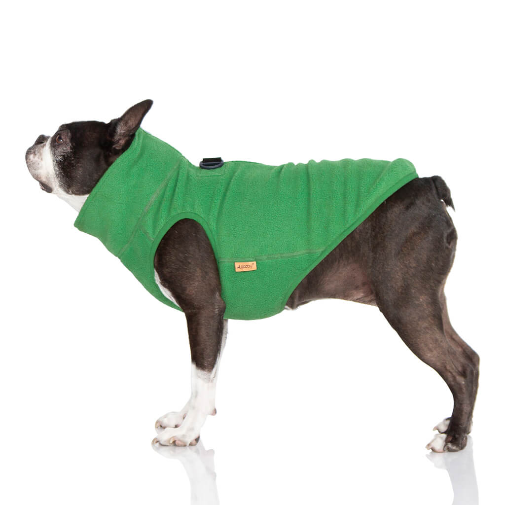 Half Zip Up Fleece Vest from Gooby