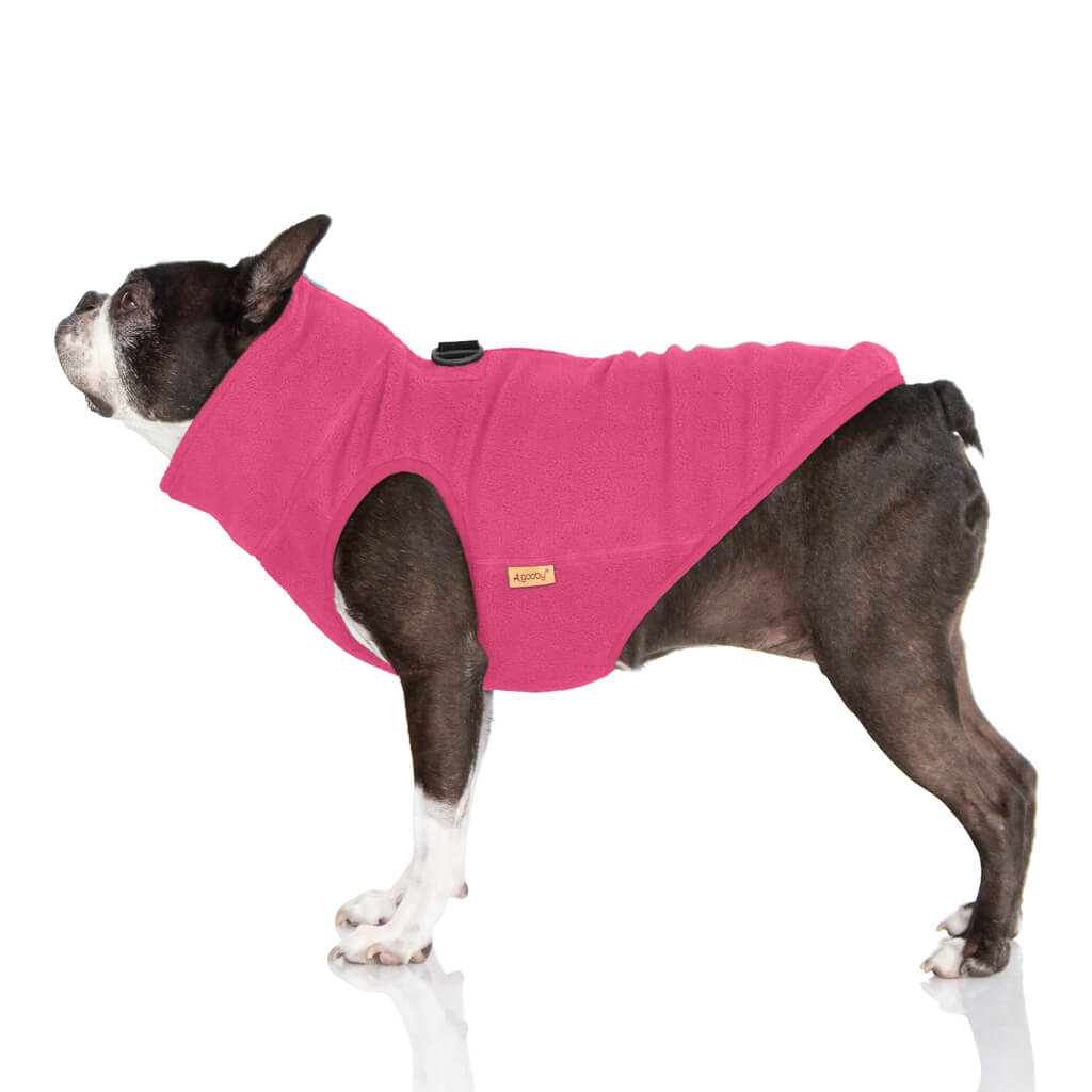 Half Zip Up Fleece Vest from Gooby