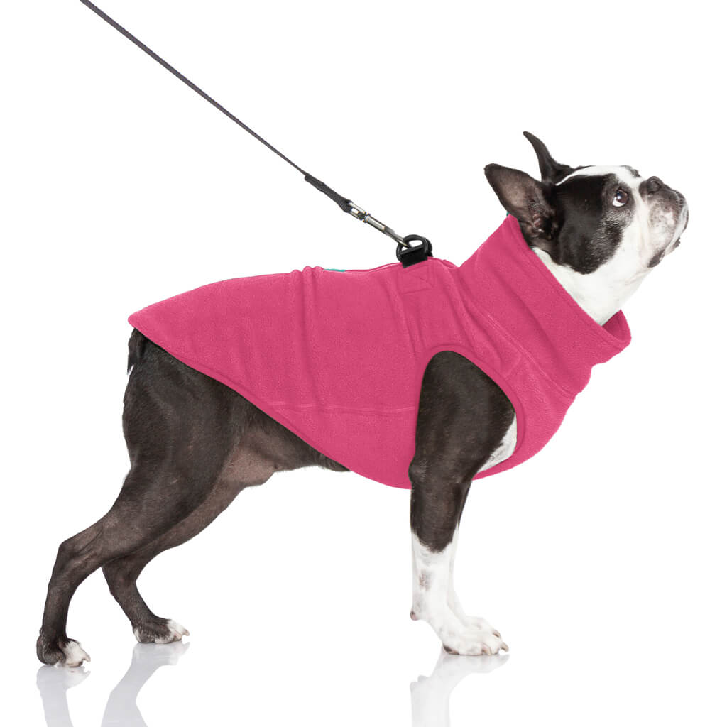 Half Zip Up Fleece Vest from Gooby