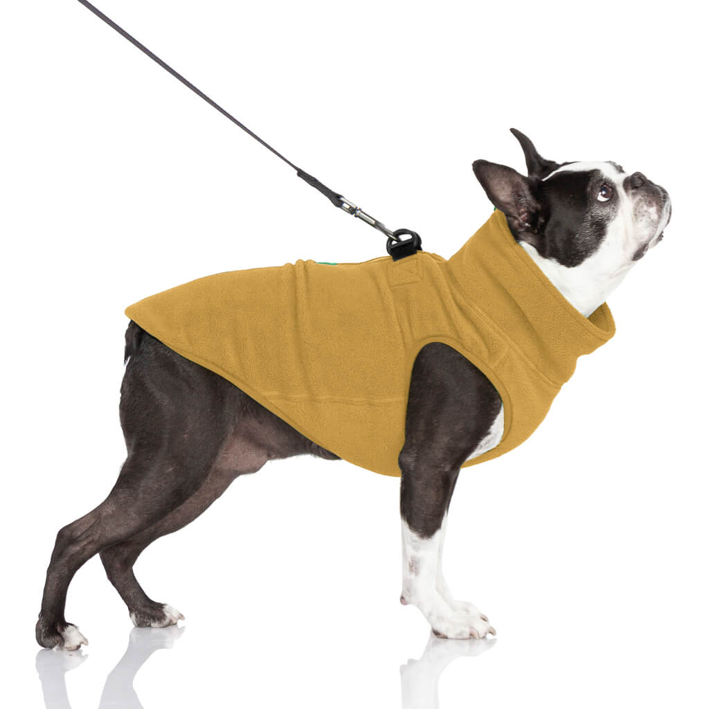 Half Zip Up Fleece Vest from Gooby