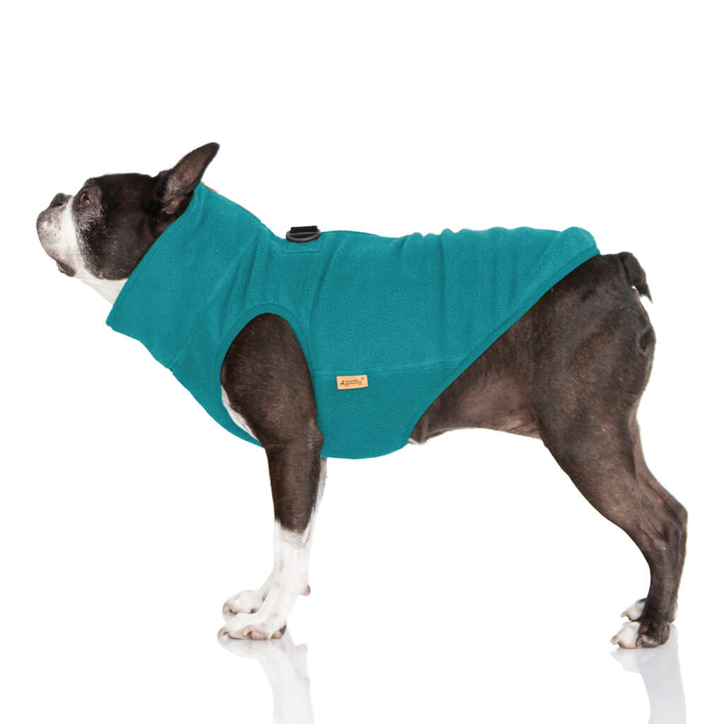 Half Zip Up Fleece Vest from Gooby