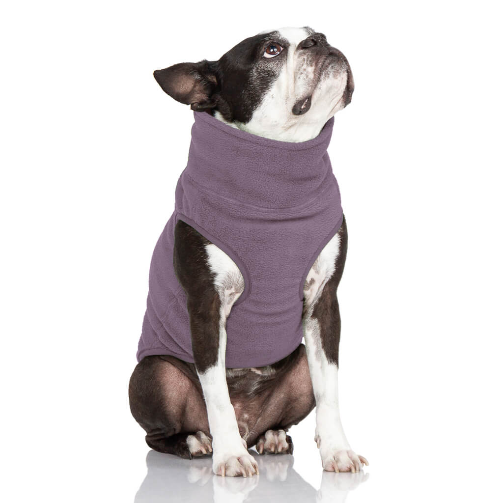 Half Zip Up Fleece Vest from Gooby