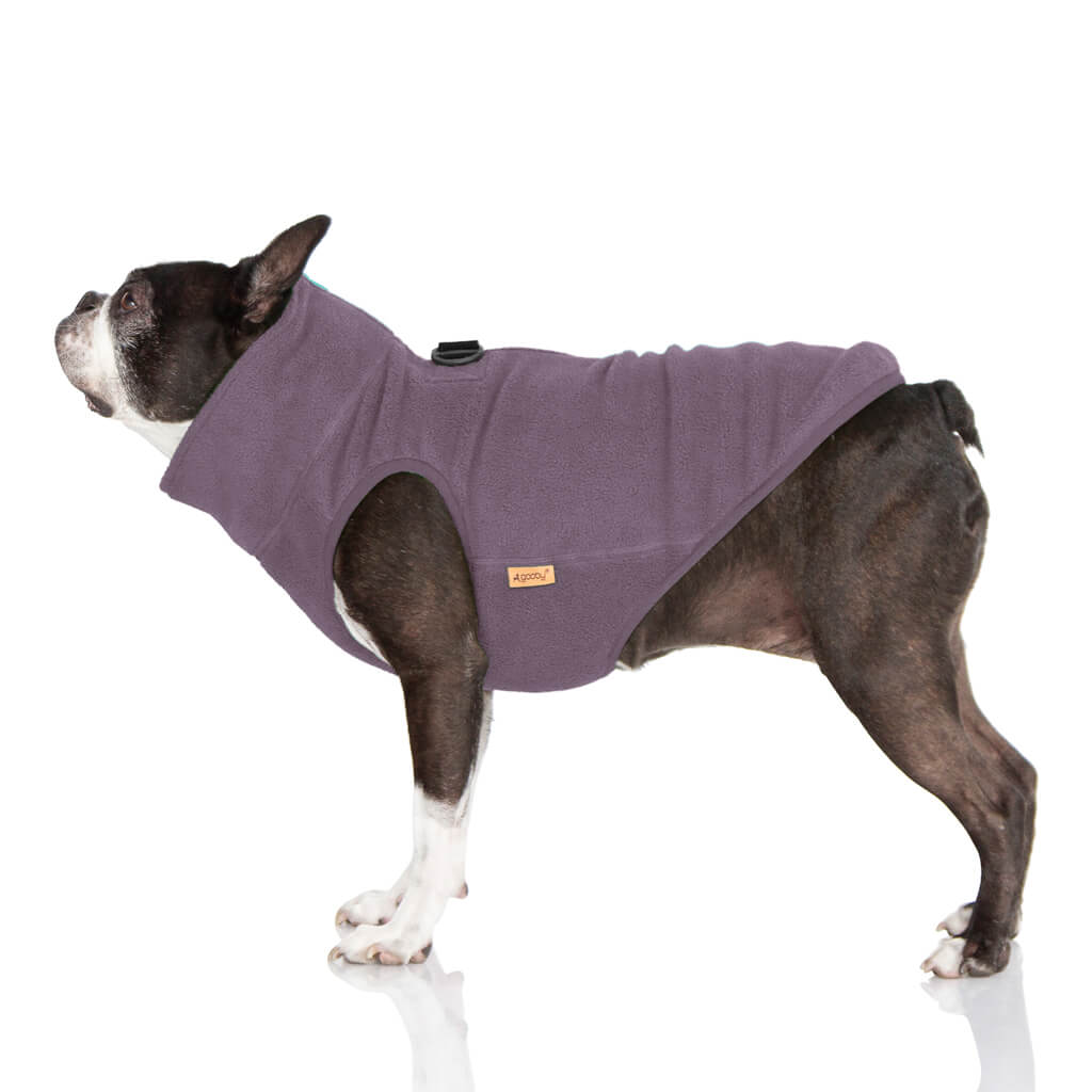 Half Zip Up Fleece Vest from Gooby