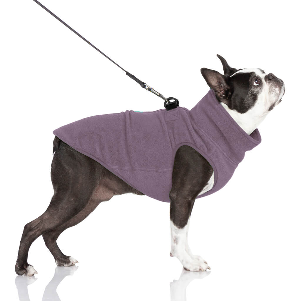 Half Zip Up Fleece Vest from Gooby